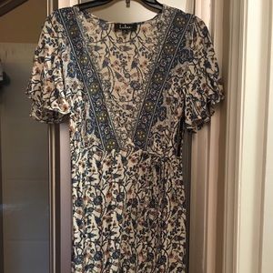Brand new wrap around Lulus dress, never worn!